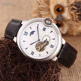 Wristwatches WG0227 Mens Watches Top Brand Runway Luxury European Design Automatic Mechanical Watch