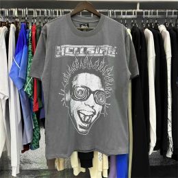 Hellstar T-Shirts Mens Shirt Short Sleeve Tee Men Women High Streetwear Hip Hop Fashion T Hell Star 769