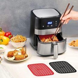 Double Boilers Air Fryer Silicone Mat Kitchen Accessories Non-stick Baking Pastry Tools Bakeware Oil Mats Cake Grilled Saucer