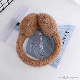 Ear Muffs Winter Warm Lamb Earmuff Ear muffs Women's Fashion Ear warmer Protection Soft Adjustable R231009