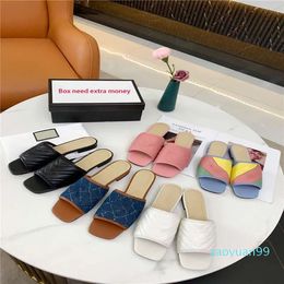 Women Fashion Slippers 2023ss Summer Geometric Casuals Sandals Daily Breathable Shoes Good Quality Ladies Slipper Designers Shoe