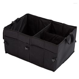 Car Organiser Storage Trunk Collapsible Multi-compartment Trunks For Automotive SUV Of Snacks