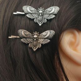 Hair Clips 10pcs Gothic Style Hairpin Simple Modern Everyday Skeleton Folder Accessories