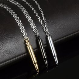Pendant Necklaces High Polished Urn For Ash Keepsake Memorial Cremation Necklace Jewellery Men Boys - Remember Your Hero231m