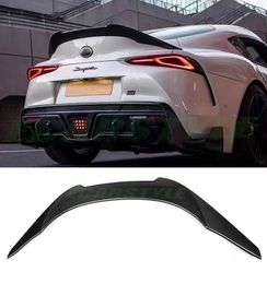 For 2019-2023 Supra GR A90 Spoiler Rear Trunk Wing V Style Carbon Fibre Made
