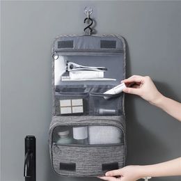 Cosmetic Bags Hanging Travel Big Cosmetic Toiletry Bag Women Men Necessary Make Up Beauty Vanity Cases Organiser Accessory Storage Wash Pouch 231009