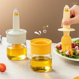 Tools BBQ Oil Dispenser Brush Spreader With Bottle Kitchen For Convenient Storage And Dip Design Ideal Cooking