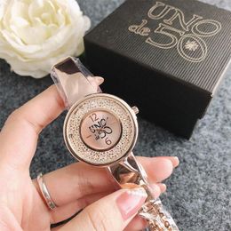 Wristwatches Relogio Feminino Crystal Diamond Watch Luxury Silver Women's Fashion All Steel Clock Saat