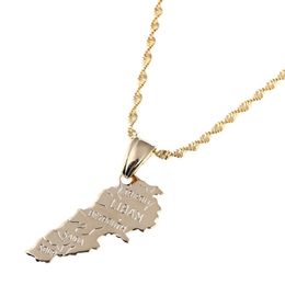 Liban Map Necklace Pendants Chain Women Men Gold Colour Jewellery Lebanon Map Lebanese Jewelry310b