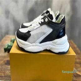 2023-Men Women Run Away Sneaker Fashion Classic High Quality Rubber Shoes Leather Outdoors Platform Sneakers