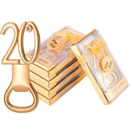 Party Favour 30pcs Gift Gold Number 20 Bottle Opener Activity Beer Opening