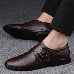 Повседневная обувь, дизайнерские мужские туфли из натуральной кожи ручной работы, 2023, лоферы, мокасины, дышащие черные формальные туфли без шнуровки
