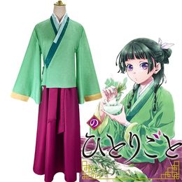 Anime the Apothecary Diaries Cosplay Maomao Cosplay Costume Top Skirt Outfit Kusuriya No Hitorigoto Halloween Costumes for Womencosplay