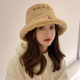 P Fashion Designer Letter winter Bucket Hat For Mens Womens Foldable Caps Black Fisherman hats Folding ladies Bowler Cap293r