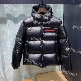 Fashion Hip Hop Jackets Mens Womens Down Parkas Classic Triangle Logo Parkas Plus Size Puffer Coats