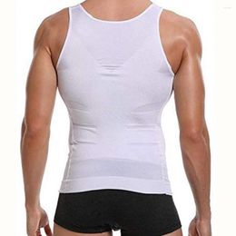 Men's Tank Tops Men Shapewear Vest Premium Compression Tummy Control Breathable Gym Top Sports