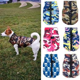 Dog Apparel Waterproof Coat Winter Puppy Clothes Camo Pattern Small Jacket Chihuahua Yorkie Clothing petshop ropa para perro XS-L 231009