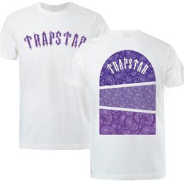 22ss new Summer fashion brand designer trapstar t Shirts short sleeve Crew Neck Streetwear white black hip hop shirt womens Tee en2656