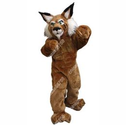 2024 Hot Sale leopard Cat Mascot Costume anime Carnival performance apparel Ad Apparel dress