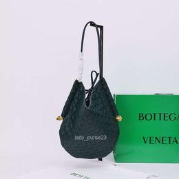 High Leather Hand Handbags Botteega Version Venetas Knitting Bvbag Underarm Solstice High-end Tote Women Bags Quality Designer Totes Bag Lady Rlb6