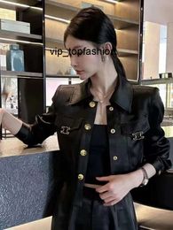 designer luxury Designer Top Quality lapel Polo Womens Jackets Fashion Chest Pocket Alphabet Embroidery Printed Metal Buckle Knitted Longsleeved Cardigan Jacket