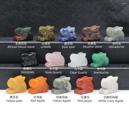 Decorative Figurines Natural Stone Rose Quartz Crystal Agate Spiritual Healing Gem Home Decoration Art Ornament Gift