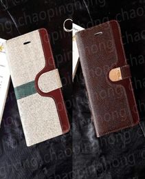 Leather Wallet Cell Phone Cases For Samsung Galaxy S21Ultra S20 S21 FE 2021 S21Plus Note 20 Ultra S10 5G S9 S8 Full Case Fashion L2663433