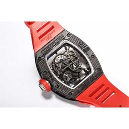 Luxury RMiles Swiss Watch ZF Factory Tourbillon Automatic Movement designer classic men wrist superb Rm055 Active Tourbillon watches WC8N BBR factory hig