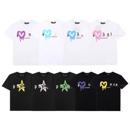 Designer Pa T-shirt Tees Print Palms t Shirts Mens Womens Angle Short Sleeve Hip Hop Streetwear Tops Clothing Clothes Xs-xl Goddess456 YP8L