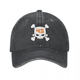 Ball Caps Spring Summer For Boy Girl Ken Block Sticker 43 Baseball Cap Hip Hop Sun Hats Sports Washed Denim