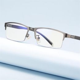 New Glasses Classic Mens Anti Blue Light Laser Fatigue Glasses For Drop Computer Goggles Men's Optical Eyeglasses Fra242f