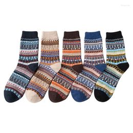 Women Socks 21 Winter Accessories Thickened Warm Wool Thick Wire Jagged Women's