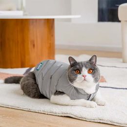 Cat Costumes Clothes Padded Coat Heat Retention Property Bra Extender Comfort Reflective Clothing