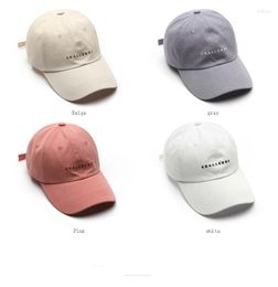 Ball Caps Solid Colour Adjustable Baseball Cap Unisex Dad Letter Hat Shade Hip Hop Men Women Multiple Colour Fashion Casual Hats