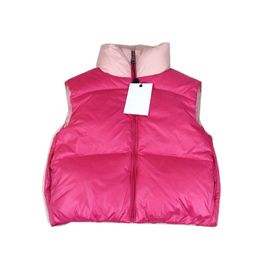 Baby Designer Clothes Fashion Children Down Coat Outwear Kids Girls Boys Winter Warm Jacket Sleeveless vest Outwear High Quality Kids Waistcoat