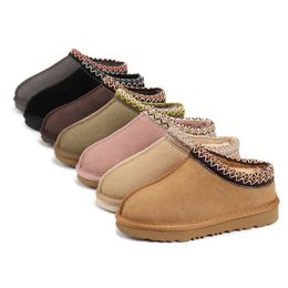 Crianças Tasman Chinelos Criança De Pelúcia Slide Austrália Bota De Neve Crianças Sapatos Botas De Inverno Clássico Mini Bebê Uggskid Booty Meninos Meninas Tornozelo Criança Botas De Camurça YU552