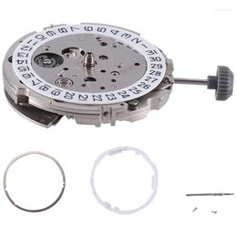 Watch Repair Kits 1 PCS 8215 Movement 21 Jewels Automatic Mechanical 3 O'clock High-Precision Silver Metal