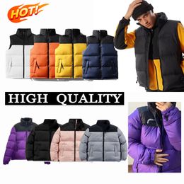 mens Down Parkas Winter waistcoat the Coats north Parka faced Womens Jackets Down Vests Men Women Puffer Jacket Couples Outerwear C752#