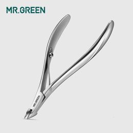 Cuticle Scissors MR.GREEN dead skin scissors professional peeling pliers manicure nail barb care nail tool pliers 231007