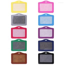 Card Holders ID Window Business Work Badge Holder For CASE Horizontal Type