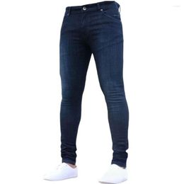 Men's Jeans Long Fashion Men Skinny Denim Slim Fit Trousers Autumn Winter Leggings