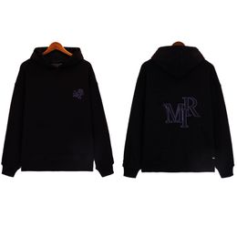 Erkek Hoodies Designer İşlemeli Mektup Hoodie Erkek ve Kadın Sweatshirts Gevşek Büyük Sweater Hoody