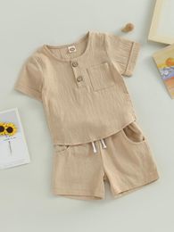 Clothing Sets Adorable Summer Clothes Set For Infant Toddler Baby Boys - Short Sleeve Tee Tops And Shorts Outfits By Mubineo Perfect