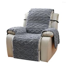 Chair Covers High Quality Thick Recliner Cover Double Sided Jacquard Velvet Design Protects Your Sofa From Stains And Scratches