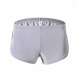 Underpants Youth U Convex Pouch Underwear For Men Fashion Boxer Shorts Gays Sexy Breathable Bottoms Panties Nightwear Aro Pants Comfortable