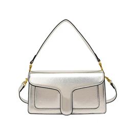 Designer Crossbody Bag Luxury Handbag Shoulder Bag Real Leather Baguette Messenger Bags Mirror Quality Square Flap Clutch Purse Multicolor Silver Wholesale