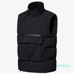 New Just Mens Down Vest Fashion Vest Winter Jacket Coat with Letters High Quality Outdoor Streetwear Clothing Asian size L-3XL287S