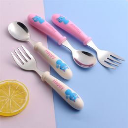 Cups Dishes Utensils Stainless Steel Baby Gadgets Tableware Set - The Ultimate Children Utensil Collection for a Hassle-Free Mealtime Experience 231006