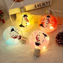 Christmas Decorations Christmas Decorations Small Night Lights Wholesale Creative Design Christmas Tree Pendant Lighting Venue Layout Atmosphere Light 231009