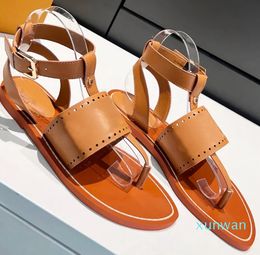 soft calfskin a sophisticated style wide front straps with delicate perforations women designer sandals beach sandals